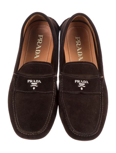 prada koafers|prada suede loafer.